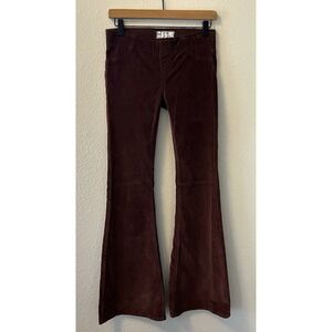 Free People Brown Flare Pants